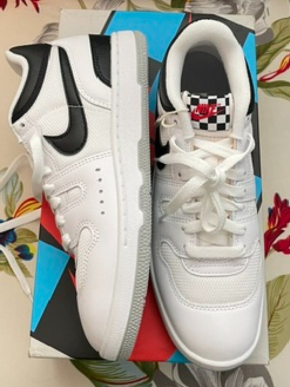 NIKE Mac Attack Leather sneakers Black White Size US Womens 7 Men 5.5 NIB NWT